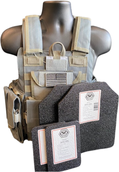 Vest with 10x12 Plates and Side Plates