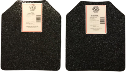 Level III Curved Plates 10x12 or 8x10- 2 plates made from AR500 Steel