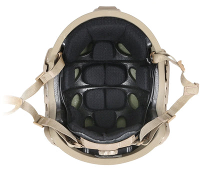 Ops-Core RF1 - w/ MBS Shroud & PowerPath ARC Rail - Protects Against AK-47