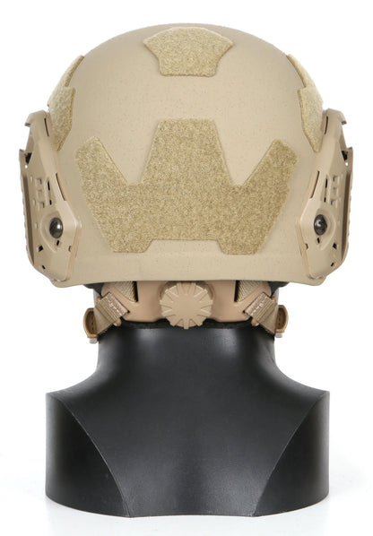 Ops-Core RF1 - w/ MBS Shroud & PowerPath ARC Rail - Protects Against AK-47